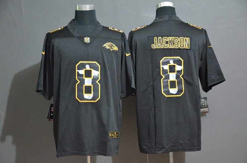 Lamar Jackson Baltimore Ravens black Limited jersey