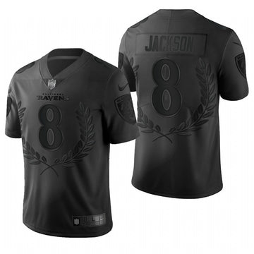 Lamar Jackson Baltimore Ravens black jersey