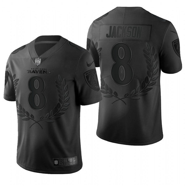 Lamar Jackson Baltimore Ravens black jersey