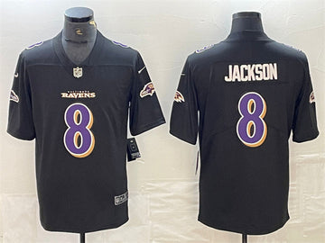 Lamar Jackson Baltimore Ravens black Vapor jersey