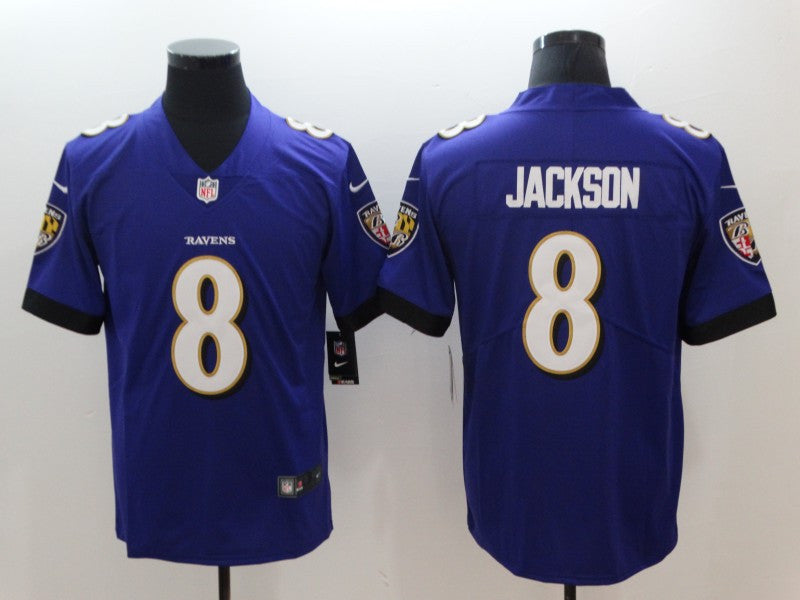 Lamar Jackson Baltimore Ravens purple Vapor jersey