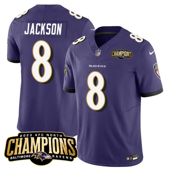 Lamar Jackson Baltimore Ravens purple Vapor jersey