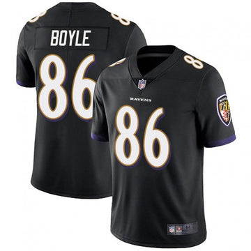 Nick Boyle Baltimore Ravens black Vapor jersey
