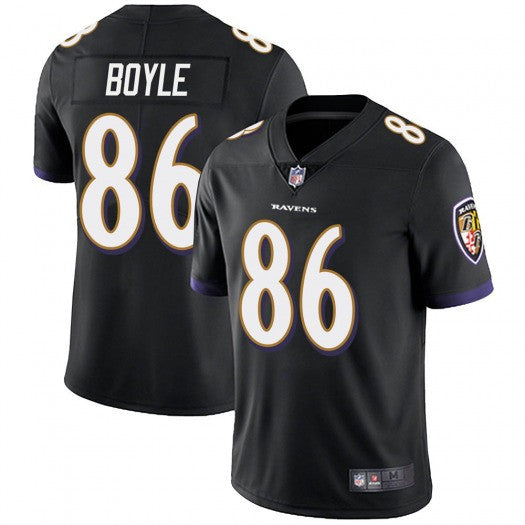 Nick Boyle Baltimore Ravens black Vapor jersey