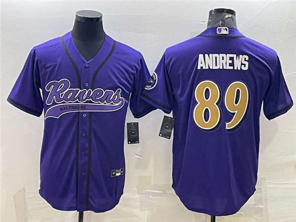 Mark Andrews Baltimore Ravens purple jersey