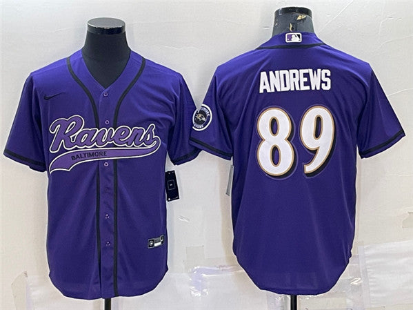 Mark Andrews Baltimore Ravens purple jersey