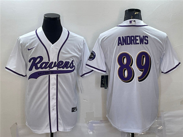 Mark Andrews Baltimore Ravens white jersey