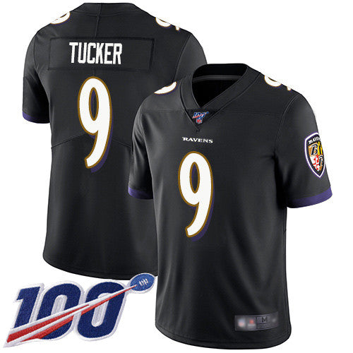 Justin Tucker Baltimore Ravens black Vapor jersey