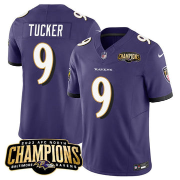 Justin Tucker Baltimore Ravens purple Vapor jersey