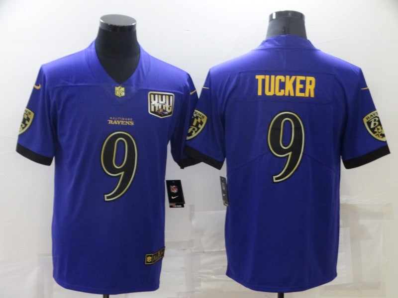 Justin Tucker Baltimore Ravens purple Limited jersey