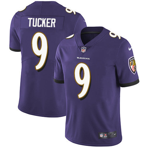 Justin Tucker Baltimore Ravens purple Vapor jersey