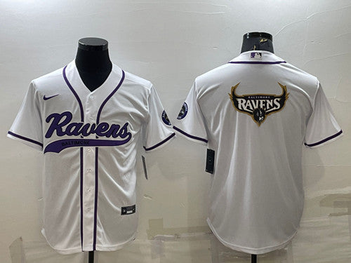 Baltimore Ravens white jersey