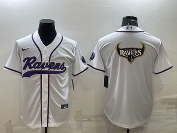 Baltimore Ravens white jersey