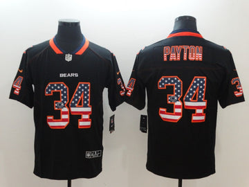 Walter Payton Chicago Bears black Color Rush jersey