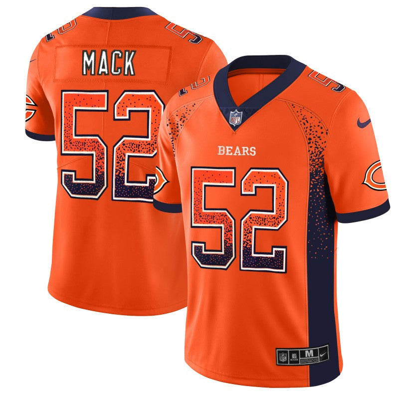 Khalil Mack Chicago Bears orange Color Rush jersey