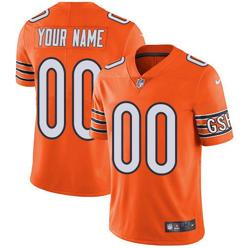 Active Chicago Bears orange Vapor jersey