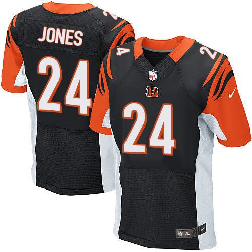 Adam Jones Cincinnati Bengals black Elite jersey