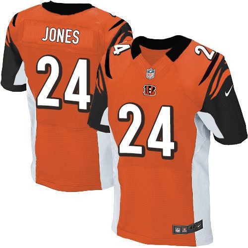 Adam Jones Cincinnati Bengals orange Elite jersey