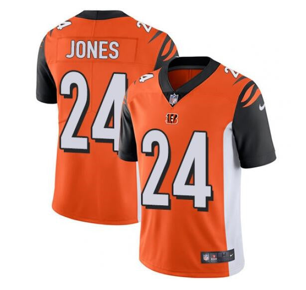 Adam Jones Cincinnati Bengals orange Vapor jersey
