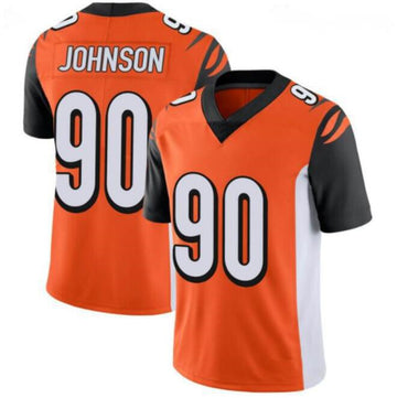 Michael Johnson Cincinnati Bengals orange Vapor jersey