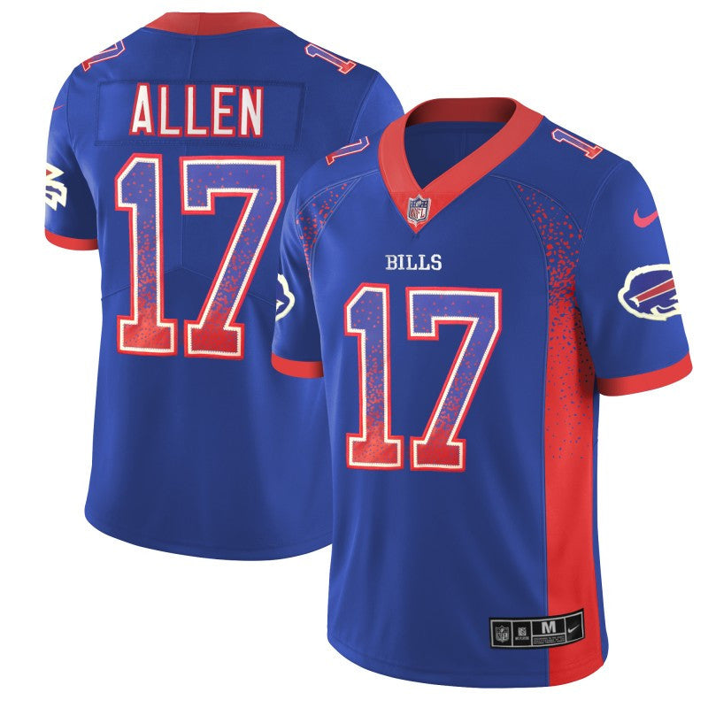 Josh Allen Buffalo Bills blue Color Rush jersey