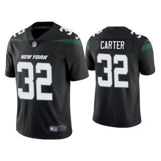 New York Jets black Vapor jersey