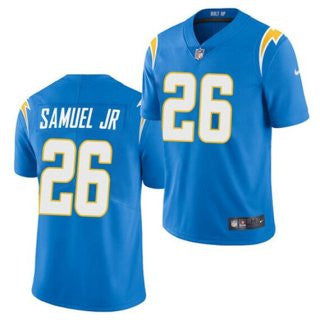 Los Angeles Chargers blue Vapor jersey