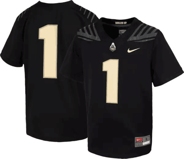 Purdue Boilermakers black jersey