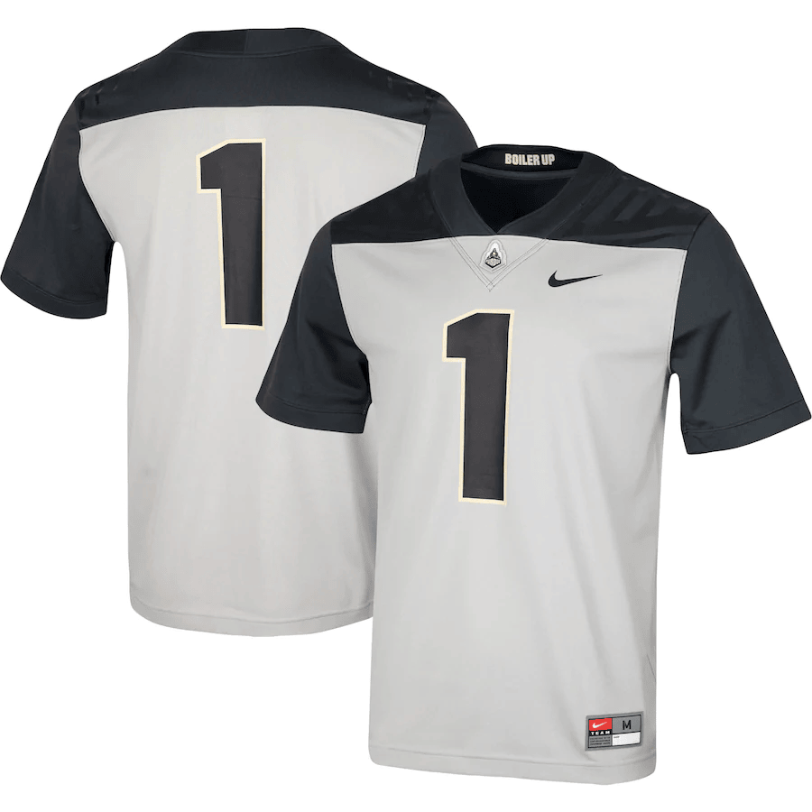 Purdue Boilermakers grey jersey
