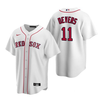 Rafael Devers Boston Red Sox white jersey
