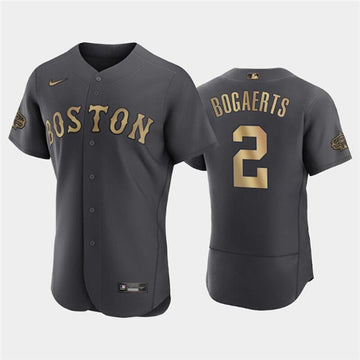 Xander Bogaerts Boston Red Sox charcoal All-Star jersey