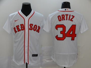 David Ortiz Boston Red Sox white jersey
