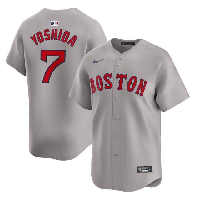Masataka Yoshida Boston Red Sox gray Limited jersey