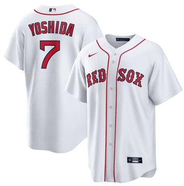 Masataka Yoshida Boston Red Sox white jersey