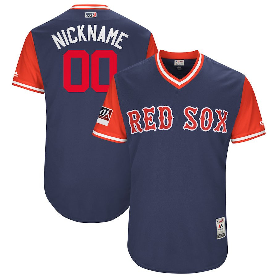 Majestic Boston Red Sox royal jersey