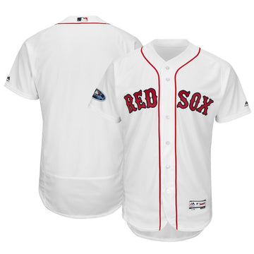 Majestic Boston Red Sox white Home jersey