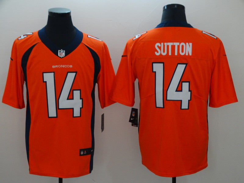 Courtland Sutton Denver Broncos orange Vapor jersey