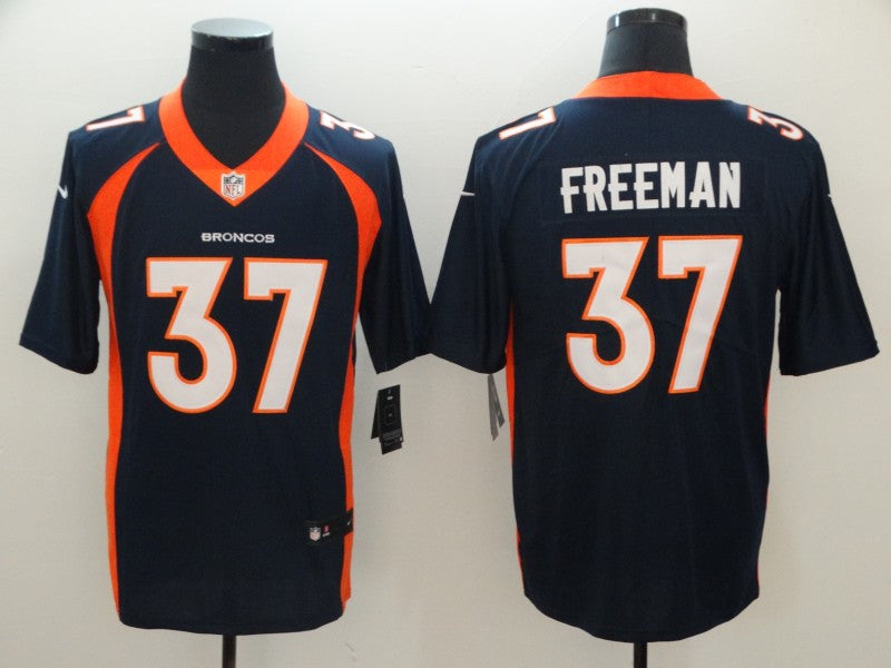Royce Freeman Denver Broncos navy Untouchable jersey