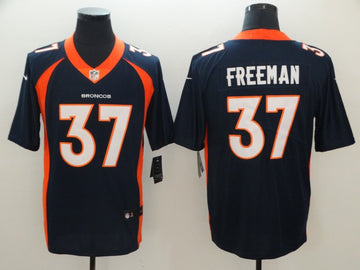 Royce Freeman Denver Broncos navy Untouchable jersey