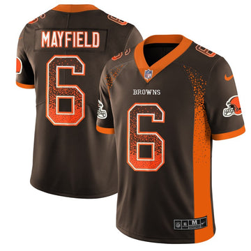Baker Mayfield Cleveland Browns brown Color Rush jersey