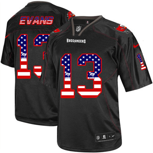 Mike Evans Tampa Bay Buccaneers black Elite jersey