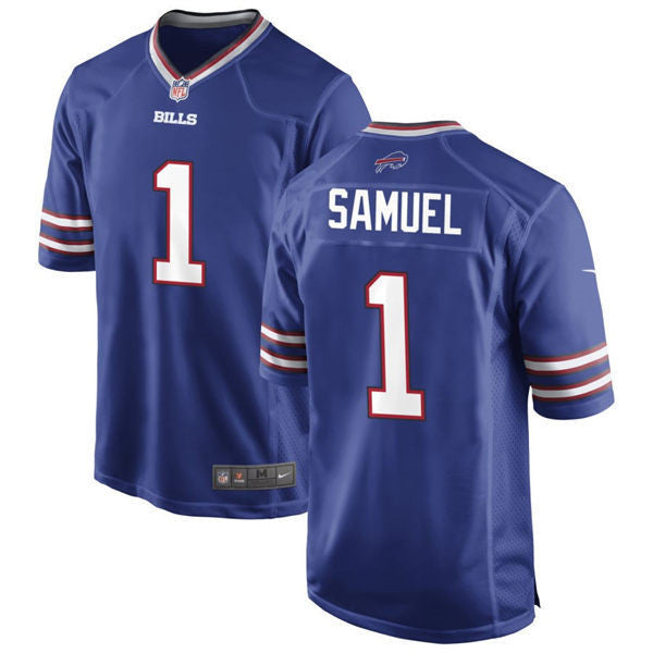 Curtis Samuel Buffalo Bills royal Vapor jersey