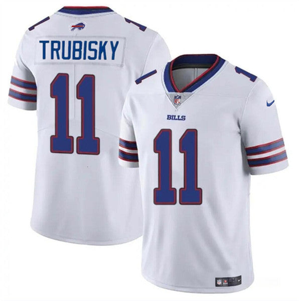 Mitch Trubisky Buffalo Bills white Vapor jersey