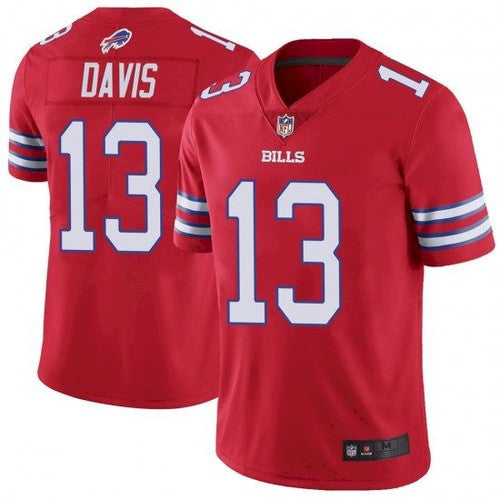 Gabriel Davis Buffalo Bills red Vapor jersey