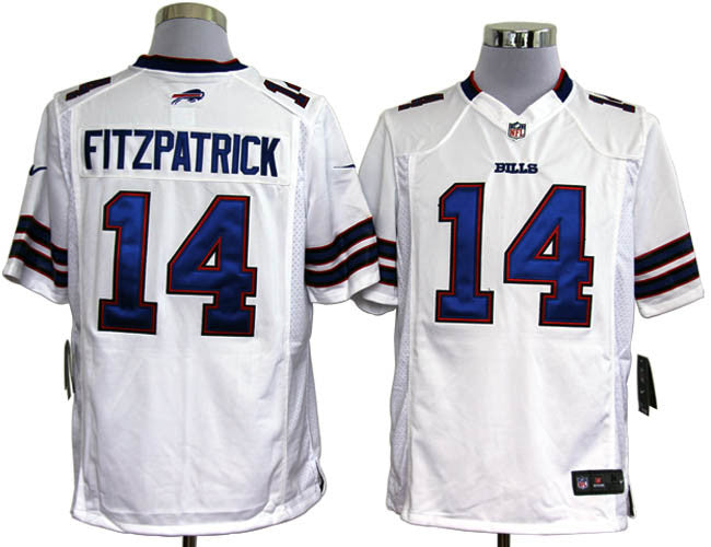Ryan Fitzpatrick Buffalo Bills white Vapor jersey