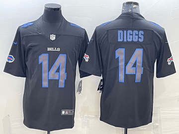 Stefon Diggs Buffalo Bills black Color Rush jersey