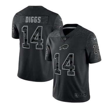 Stefon Diggs Buffalo Bills black Limited jersey