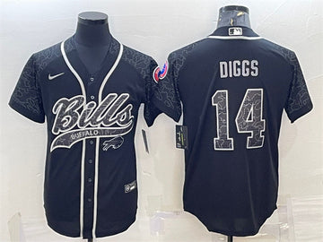 Stefon Diggs Buffalo Bills black jersey