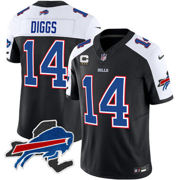 Stefon Diggs Buffalo Bills black Vapor jersey