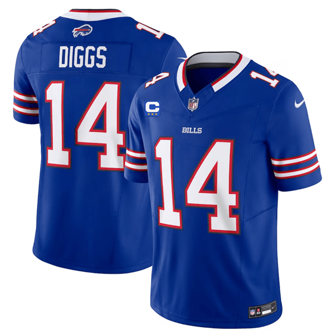 Stefon Diggs Buffalo Bills blue Vapor jersey